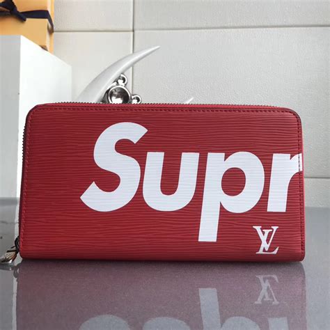 louis vuitton supreme wallet retail price|Louis Vuitton supreme raincoat.